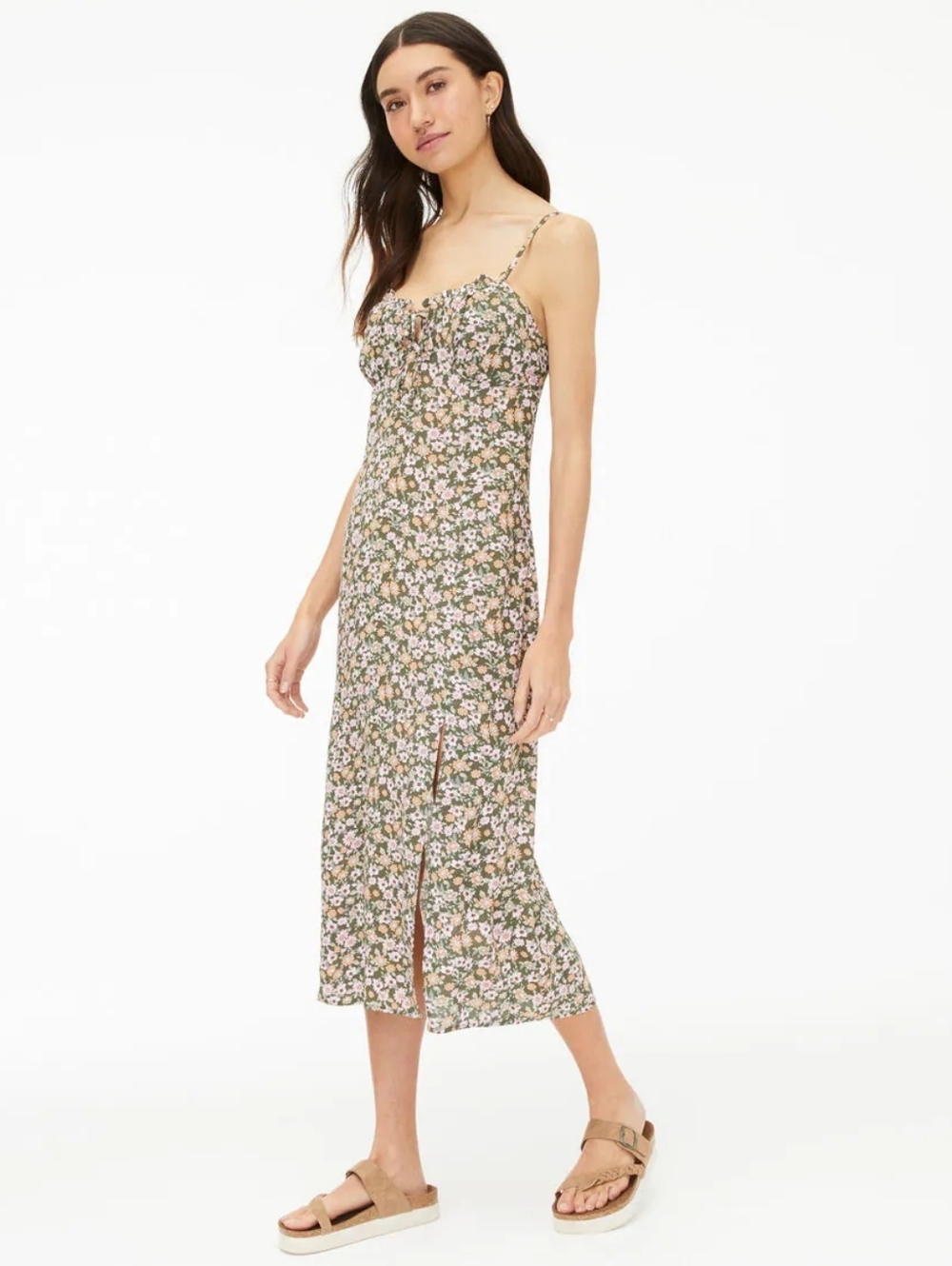 Aeropostale floral midi dress
